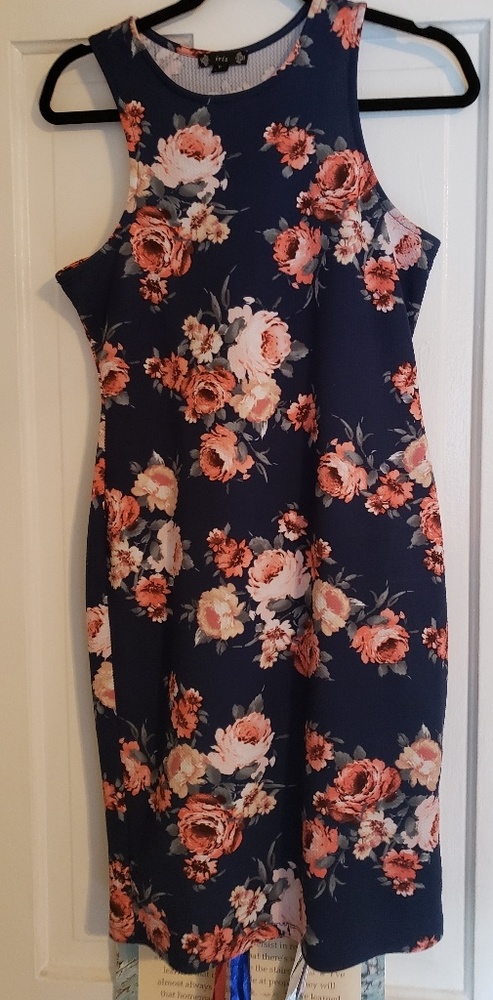 Floral print dress